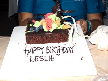 Leslie's birthday cake
